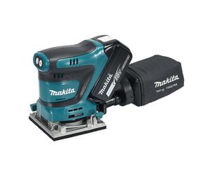 Makita DBO484Z Lijadora vibrante inalámbrica sin batería 18 V 102 x 112 mm Número de baterías suministradas 0