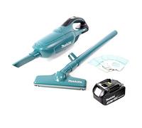 Makita DCL 182 F1 18 V Batería de ion de litio de aspiradora verde + 1 x bl 1830 18 V 3,0 Ah Batería - sin cargador
