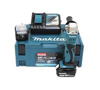 Makita DDA350RTJ - Taladro angular inalámbrico (18 V, ZKBF, 5 Ah, en Makpac)