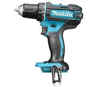 Makita DDF482 Taladro Eléctrico sin Cable sin Batería, 18V 13mm 600 rpm 1900 min, Azul/Negro