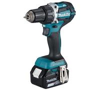 Makita DDF484RTJ Taladro, 450 W, 18 V, Negro, One size