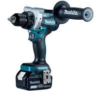 Makita DDF486RTJ Taladro Percutor a Batería 18V 130 Nm Negro Azul