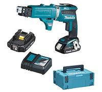 Makita DFS452AJX2 Destornillador placas yeso Batería 18V 2x2.0 AhmAKPAC
