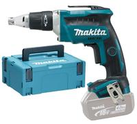 Makita Atornillador a batería DFS452ZJ Brushless 18V con maletín MAKPAC