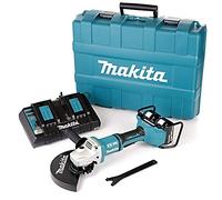 Makita DGA900PT2 - Amoladora 230mm a bateria 18vx2 bl 5.0ah, 36 W, 36 V, Negro, One size