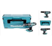 Makita DHP 482 ZJ DHP482ZJ - Taladro atornillador de impacto (18 V, 62 Nm, sin batería/cargador)