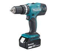 Makita DHP453RFE - Taladro combinado Baterías 18V Litio 3,0Ah, Negro, Azul
