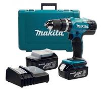 Makita DHP453RFE Taladro Percusión Batería 18V LXT 13mm 42 Nm 2x3.0Ah MAKPAC