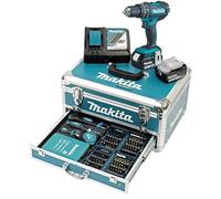 Makita DHP482RFX9 Batería Taladro 18V LXT 62Nm 2x3.0Ah MAKPAC 92 Accesorios
