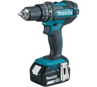 Makita DHP482RFX9 Taladro Percutor a Batería 18V Sin Escobillas con 2 Baterías y Maletín
