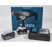 Makita DHP482RTWJ Taladro de impacto, 2 baterías de iones de litio, 18 V, 5 Ah, caja Makpac