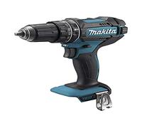 Makita DHP482ZJ drill Sin llave Negro, Azul 1900 RPM - Taladro eléctrico (1900 RPM, 1,3 cm, 3,8 cm, 62 Nm, 36 Nm, 9000 ppm)