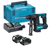 Martillo Ligero 17mm 18V + 2 bat. 5.0Ah + cargador + maletín Makita DHR171RTJ