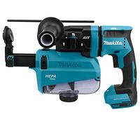 MAKITA DHR182ZWJU MARTILLO LIGERO 18V LXT 18MM CON ASPIRACIN + AWS, Multicolor/sin batería y cargador