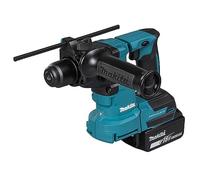 Makita DHR183RTWJ - Martillo giratorio LXT de iones de litio de 18 V sin escobillas de 18 mm, completo con 2 baterías de 5.0 Ah, cargador y DX16 suministrado en una funda Makpac