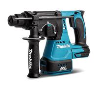 Makita Taladro percutor DHR242Z SDS Plus sin escobillas inalámbrico 18V solo herramienta azul/negro