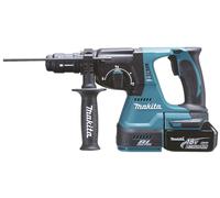 Makita DHR243RTJ Taladro Combinado Inalámbrico SDS-Plus 18V Con 2 Baterías