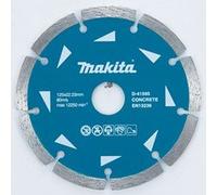 MAKITA disco de corte de diamante segmentado 125x22,23 mm, 10 piezas D-41595-10