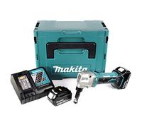 Makita DJN 161 RMJ 18V Nibble Inalámbrico + Estuche Makpac + 2x Baterías BL1840 4.0Ah + Cargador DC 18 RC