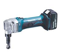 Makita - Djn161rtj inalámbrico nibbler 1,6 mm, 18 v / 5.0 ah, 2 baterías y cargador en makpac