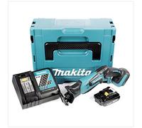 Makita DJR 183 RA1J - Sierra de sable (18 V, batería de 2,0 Ah, cargador y Makpac)