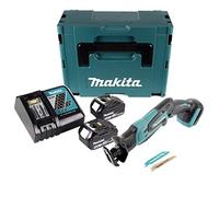Makita DJR 183 RTJ - Sierra de repros con batería (18 V, 2 baterías de 5,0 Ah, cargador y Makpac)
