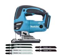 Makita djv180zx 18v lxt, sierra de calar inalámbrica de 6 cuchillas c