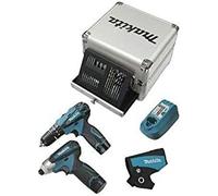 Makita DK1493X1 Taladro Atornillador Percusión Batería 10.8V 2x1.3Ah Estuche