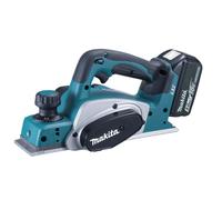 Makita DKP180RTJ Cepilladora De Mano A Batería 82mm 18V