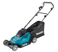 Makita DLM432PT2 Cortacésped Eléctrico Inalámbrico 43 cm 575 m² Batería Ion Litio 18V Verde