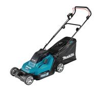 Makita DLM432Z Cortacésped de Batería 18V, 43 cm de Ancho de Corte, Bolsa Recolectora 50L, Hasta 575 m2 por Carga, 13 Alturas