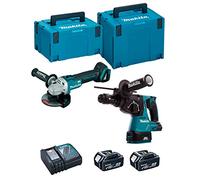 Kit combo con Mini Amoladora y Martillo Ligero DLX2125TJ1