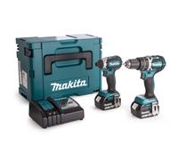 Makita DLX2180TJ 18V Combi sin Escobillas Taladro Y Impacto Conductor Twin De (2