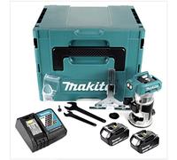 Makita DRT 50 RFJ Batería de ion de litio 18 V motor sin escobillas multifunción MAKPAC con 2 baterías BL 1830-3,0 Ah + cargador DC18RC