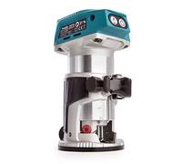 Makita DRT50ZJX3 18V LXT 0.6cm Brushless Fresadora/Recortadora Con 4 Bases & 2
