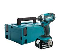 Makita DTD152Z - Destornillador de impacto (18 V, 1 BL1840B + MAKPAC)