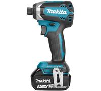 Makita DTD153RTJ Taladro de pistola, Negro/Azul, 170 Nm, 3400/3600 RPM