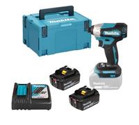 Atornillador de Impacto MAKITA DTD157RTJ (2 x 5,0 Ah + DC18RC + MAKPAC 2)