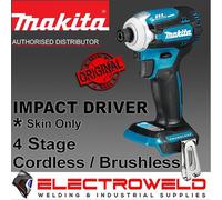Makita DTD171Z 18V Li-ion inalámbrico sin escobillas 4 etapas atornillador de...