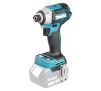 Makita DTD201Z - Atornillador de impacto inalámbrico (18 V, sin batería, sin cargador)
