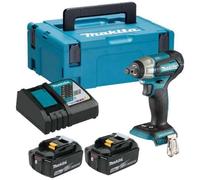 Makita Atornillador de impacto inalámbrico 1/2" Li-ion LXT 18V/5.0Ah DTW181RTJ