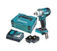 Llave de Impacto MAKITA DTW301RTJ (2 x 5,0 Ah + DC18RC + MAKPAC 2)