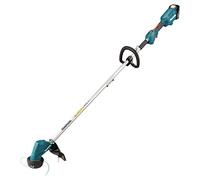 Makita DUR192LRT - Desbrozadora de línea sin escobillas LXT de Iones de Litio de 18 V con 1 batería de 5.0 Ah y Cargador, Color Azul