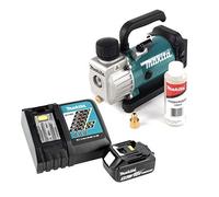 Makita DVP 180 RT1 Bomba de vacío inalámbrica 18V + 1x BL 1850 5.0Ah + Cargador DC 18 RC