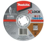 Makita E-00418 E-00418-Disco Corte Fino x-Lock 125x1,2x22,23, Negro, 60 x 450 mm