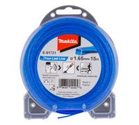 Makita E-01731 Desbrozadora alambre forma trébol azul cortadora hilo 1,65mm 15m