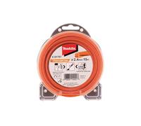 Makita E-01797 Desbrozadora de Alambre en Forma de trébol Naranja 2,4mm 15m
