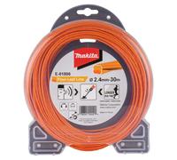 Makita Desbrozadora de alambre E-01806, forma de trébol, 2,4 mm, naranja, 30 m