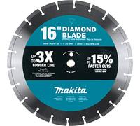 Makita E-02537 Hoja de diamante de 16 pulgadas, segmentada, uso general