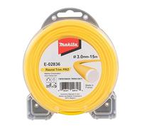 Makita E-02836 - Hilo de corte redondo (3,0 mm x 15 m)